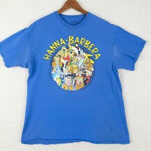 Hanna Barbera T Shirt Womens Large Graphic Retro Cartoons Short Sleeve Crew